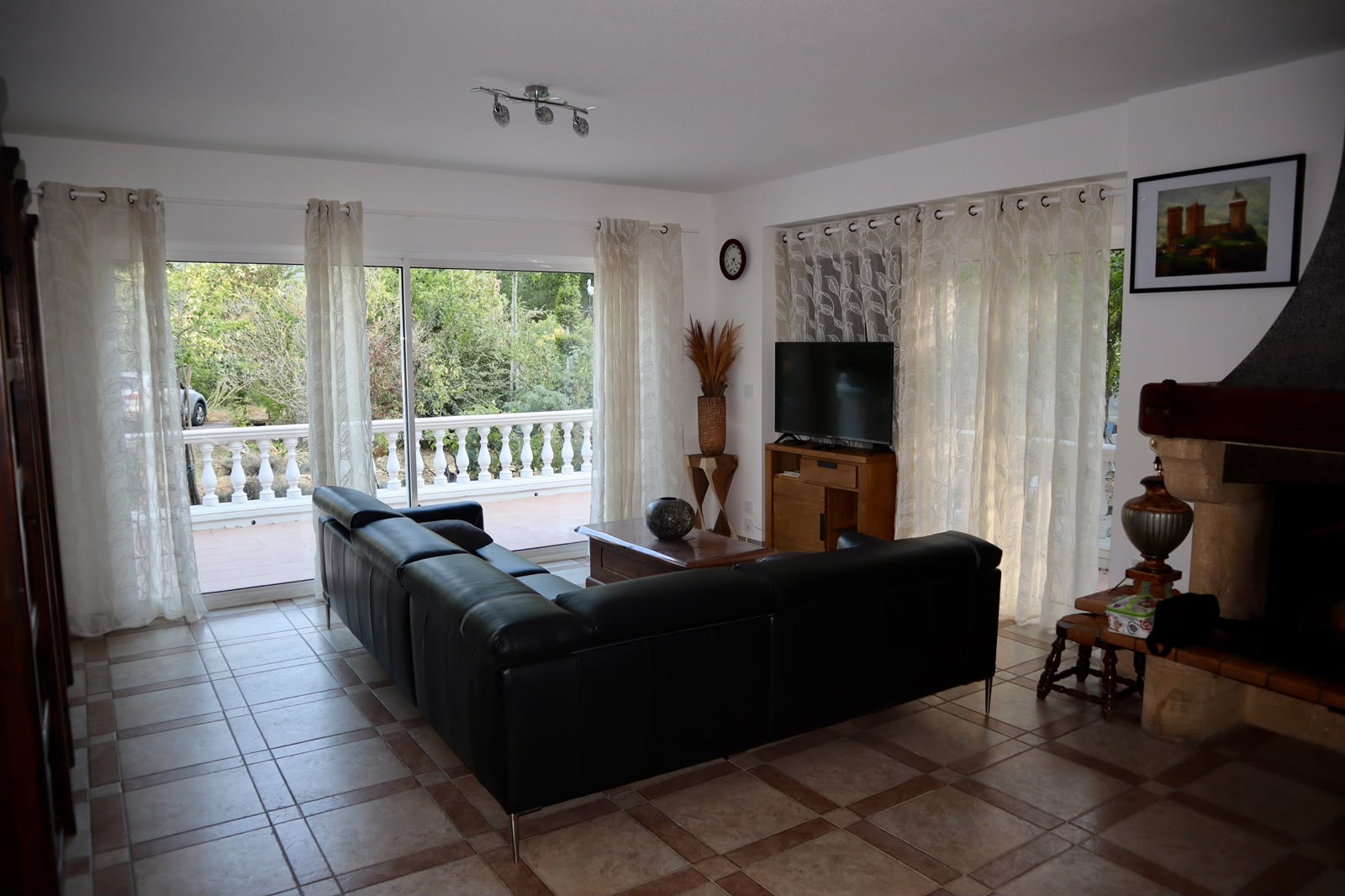 Le salon de la maison Denise