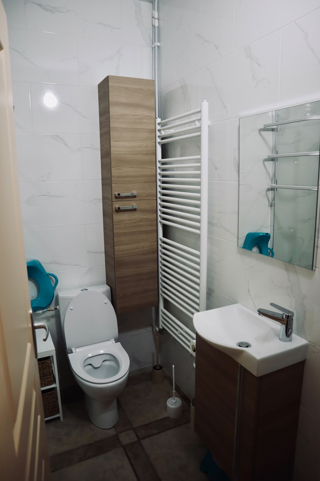 Une salle de bain de la maison Denise